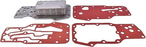3959031 Oil Cooler Core w/Gaskets Replacement for 2003-2007 Dodge Ram 2500 3500 ISB 5.9L Diesel Cummins 24V Oil Cooler 4896407 in Saudi Arabia