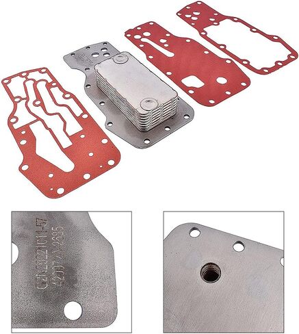 3959031 Oil Cooler Core w/Gaskets Replacement for 2003-2007 Dodge Ram 2500 3500 ISB 5.9L Diesel Cummins 24V Oil Cooler 4896407 in Saudi Arabia