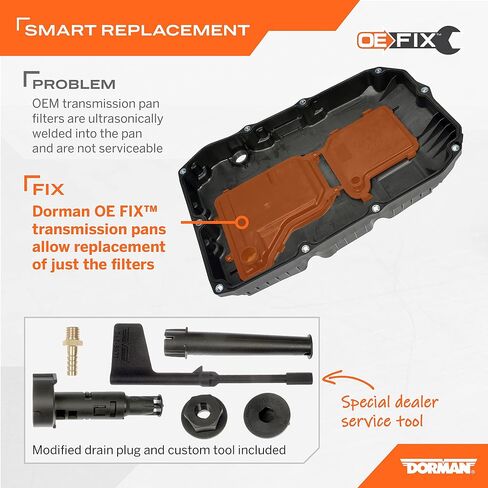 Dorman 265-887 Transmission Oil Pan Compatible with Select Freightliner/Mercedes-Benz Models (OE FIX) in Saudi Arabia