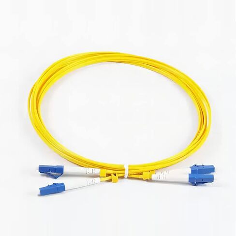 QSFPTEK 1G/10GB Fiber Optic Patch Cable, 0.5M(1.64ft) OS2 Duplex 9/125 SC to SC SC/UPC-SC/APC-SM Singlemode Fiber Optical Jumper Patch Cord in Saudi Arabia