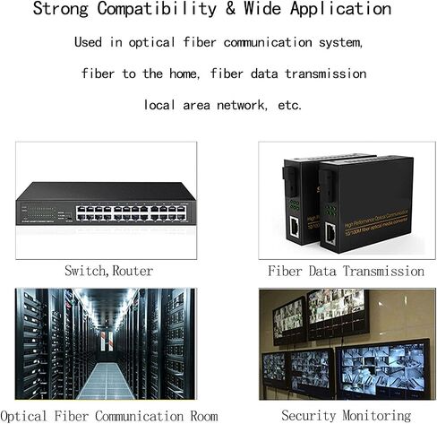 QSFPTEK 1G/10GB Fiber Optic Patch Cable, 0.5M(1.64ft) OS2 Duplex 9/125 SC to SC SC/UPC-SC/APC-SM Singlemode Fiber Optical Jumper Patch Cord in Saudi Arabia