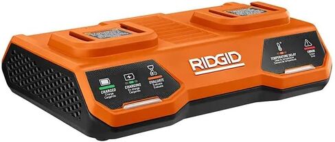 RIDGID 18V Dual Port Simultaneous Charger AC86095 (Bulk Packaged) in Saudi Arabia