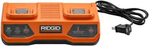 RIDGID 18V Dual Port Simultaneous Charger AC86095 (Bulk Packaged) in Saudi Arabia
