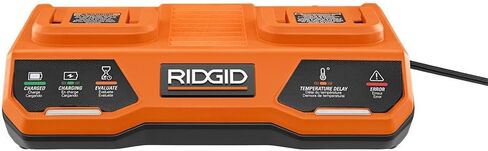 RIDGID 18V Dual Port Simultaneous Charger AC86095 (Bulk Packaged) in Saudi Arabia