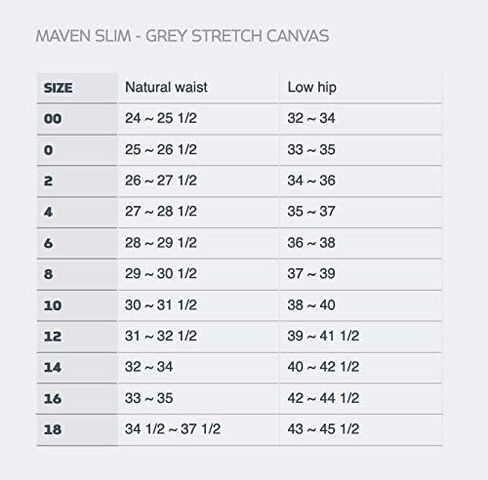 سروال العمل Dovetail للنساء - بنطلون Maven Slim Fit Stretch Cargo، قماش رمادي داكن، مقاس 14، طول 28 بوصة in Kuwait