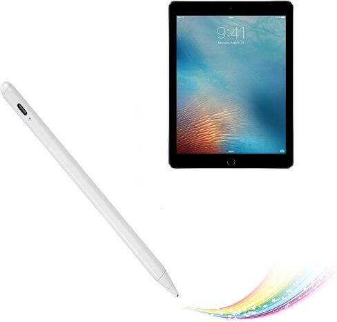 Electronic Stylus for iPad Pro 9.7" Pencil,Active Capacitive Pencil Compatible with Apple iPad Pro 9.7-inch Stylus Pens,Good on Drawing and NotesType-C Rechargeable Pen, Black in Saudi Arabia