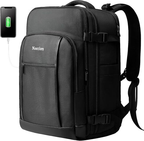 Noozion Travel Backpack 17 inch, Large Laptop Bag Airline Approved Personal Item Computer Bag for Hiking Business Weekender Overnight in Kuwait