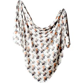 Copper Pearl Large Premium Knit Baby Swaddle Receiving Blanket Bison