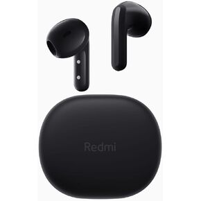 Xiaomi Redmi Buds 4 Lite TWS Wireless Earbuds, Bluetooth 5.3 Low-Latency Game Headset with AI Call Noise Cancelling, IP54 Waterproof, 20H Playtime, Lightweight Comfort Fit Headphones, Black