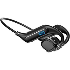 Bone Conduction Headphones Bluetooth Open Ear Earphones Wireless On Ear Headphones Up to 38 Hours Playtime Sport Wireless Headset for Running,Cycling, Hiking, Driving
