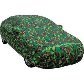 Archibald's Auto Camo Waterproof Car Cover for Cars Sedans Automotive Protection All-Weather Camo Car Cover Outdoor/Indoor Use for Rain Snow Wind up to 200"" Length…, AACM3-100