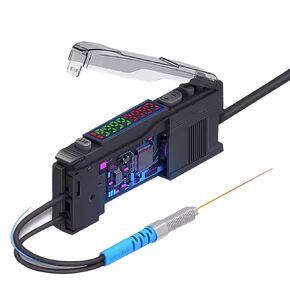 Optical Fiber Amplifier,FS-N13 Fiber Optic Sensor,Long-Distance Optical Communications Diffuse Induction Photoelectric Switch