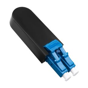 -10PC Duplex Singlemode LC UPC Fiber Loopback Tester Duplex LC Connector Loopback Adapter Test Plug