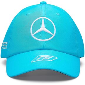 Mercedes AMG Petronas Formula One Team - 2023 George Russell Driver Hat - Blue - Unisex - Size: One Size