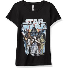 STAR WARS Classic Battle Girl's Solid Crew Tee