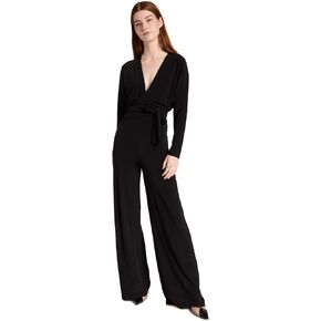 Norma Kamali Women's Dolman Wrap Jumpsuit