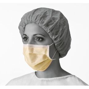 Medline NON27120 Isolation Mask with Ear Loops, Cellulose (Pack of 300)