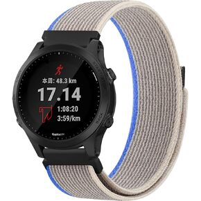 Meliya for Garmin Forerunner 255 Watch Band, Forerunner 265 Watch Band Women Men, Soft Nylon Replacement Band for Forerunner 265/Forerunner 255 Music, Vivoactive 4/Venu 3/Venu 2 Smartwatch