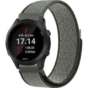 Meliya for Garmin Forerunner 255 Watch Band, Forerunner 265 Watch Band Women Men, Soft Nylon Replacement Band for Forerunner 265/Forerunner 255 Music, Vivoactive 4/Venu 3/Venu 2 Smartwatch
