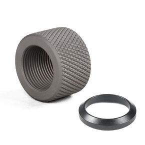 FSI Thread Protector 5/8x24 0.59 inch Long with Crush Washer (Gray)