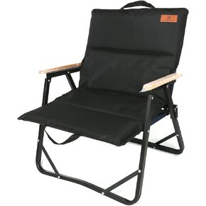ROCK CLOUD 2 Pack Low Beach Chair Portable Folding Camping Chairs for Camp Lawn Hiking Sports Hunting, Size Samll