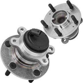 [2-Pack] 513343 - FRONT Driver and Passenger Side Wheel Hub Bearing Assembly Compatible With 2010-2016 Hyundai Genesis Coupe