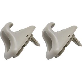 2Pcs Sun Visor Retainer Bracket Clips Holdor Hook Compatible with Hyundai Elantra 2014 852353X000TX