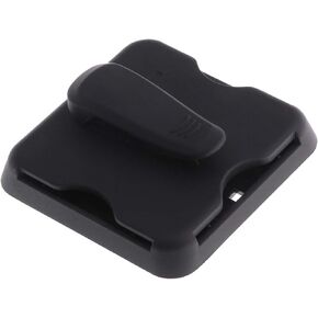 LIOOBO Car Sun Visor Card Holder Glasses Clip Organizer Storage for Sunglass Holder Parking Fuel Card Beige