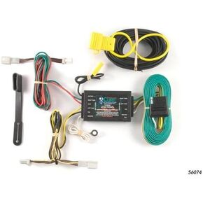 Curt Manufacturing 56074 Vehicle-Side Custom 4-Pin Trailer Wiring Harness, Fits Select Infiniti FX35, FX37, FX50, QX70 , Black