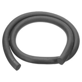 PATIKIL 1 1/8 Inch x 3.3 Feet Backer Rod, Hard Solid Nitrile Rubber Rope Caulk Crack Gaps Joint Filler Weather Stripping for Home Construction, Industrial Equipment Gasket DIY，Black