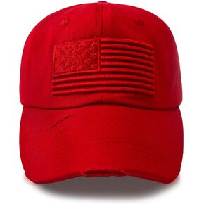 USA Baseball Cap Polo Style Adjustable Embroidered Dad Hat with American Flag for Men and Women