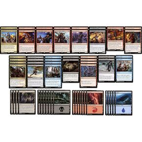 Elite Pirate Deck - قانوني حديث - مصمم خصيصًا - Magic The Gathering - Grixis - أحمر أزرق أسود - MTG - 60 بطاقة