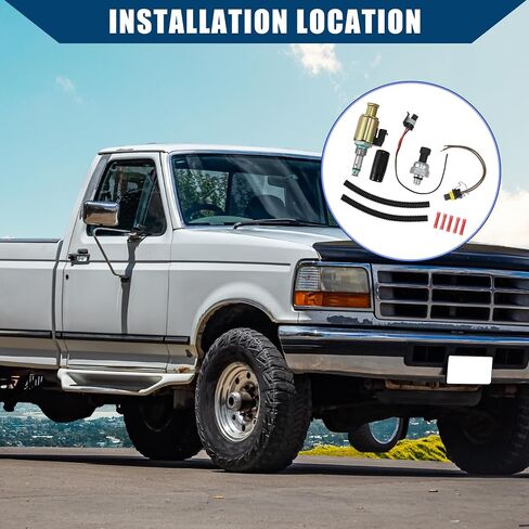 NO F81Z9C968AB 7.3L Fuel Injection Pressure Regulator and ICP Sensor for Ford E350 Econoline for Excursion F150 F250 F350 Super Duty/Durable / 1 Set in Saudi Arabia