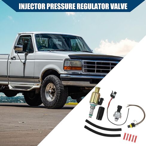 NO F81Z9C968AB 7.3L Fuel Injection Pressure Regulator and ICP Sensor for Ford E350 Econoline for Excursion F150 F250 F350 Super Duty/Durable / 1 Set in Saudi Arabia