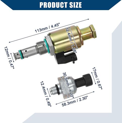 NO F81Z9C968AB 7.3L Fuel Injection Pressure Regulator and ICP Sensor for Ford E350 Econoline for Excursion F150 F250 F350 Super Duty/Durable / 1 Set in Saudi Arabia