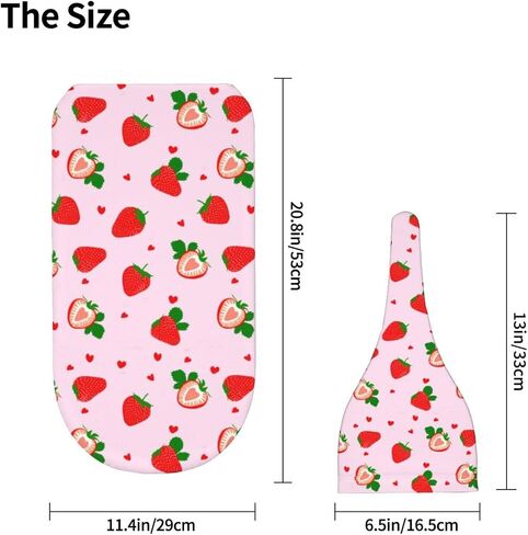 Swaddle Blanket Strawberry Baby Stuff Newborn Baby Swaddling Blanket Sleep Sack with Beanie Hat Sets Gifts for Boys Girls Infant and Baby Shower Unisex in Kuwait
