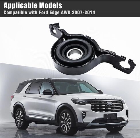 Drive Shaft Center Support Bearing, Drive Shaft Centerport Bearing 0714FED9U Compatible with Ford Edge AWD 2007-2014 in Kuwait