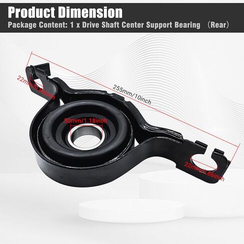 Drive Shaft Center Support Bearing, Drive Shaft Centerport Bearing 0714FED9U Compatible with Ford Edge AWD 2007-2014 in Kuwait