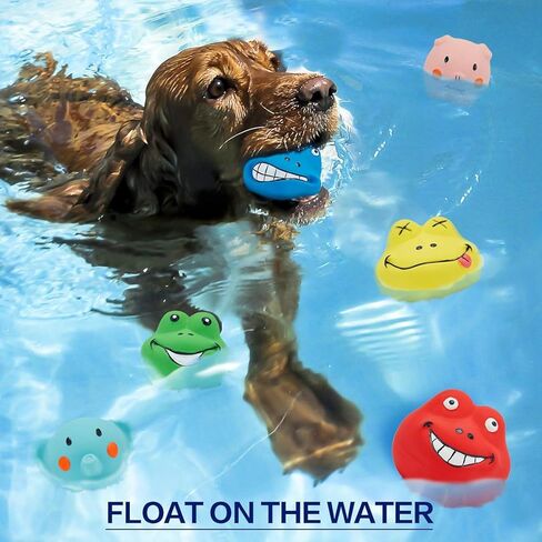 ألعاب الكلاب التي تصدر صوت صرير، ألعاب التسنين المطاطية الناعمة المتينة، ألعاب المضغ التفاعلية، ألعاب الجرو التي تصدر صريرًا مع وجه مضحك للكلاب الصغيرة والمتوسطة، 6 قطع in Kuwait