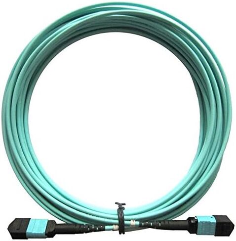 1M MPO/MTP إلى 8 x LC (4 دوبلكس) 8 كابلات فرعية، QSFP 40GBase-SR4، كابل ألياف بصرية OM4 Fanout - أكوا، 1 متر in Kuwait