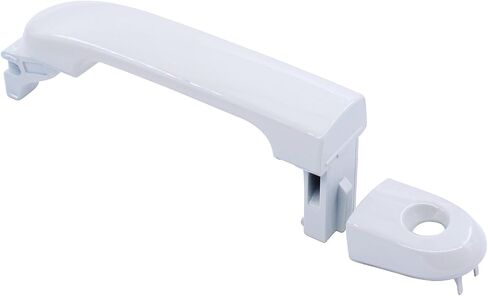 MOTOKU Blue Exterior Door Handle with Keyhole for Nissan Versa 2007-2012 Tiida 2007-2017 Outer Outside Front Left Driver Side in Saudi Arabia