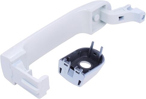 MOTOKU Blue Exterior Door Handle with Keyhole for Nissan Versa 2007-2012 Tiida 2007-2017 Outer Outside Front Left Driver Side in Saudi Arabia
