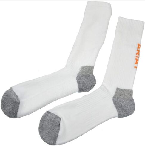 ARIAT Men's Cotton 3-Pair Pack Arch Support Reinforced Mid-Calf Socks in Saudi Arabia