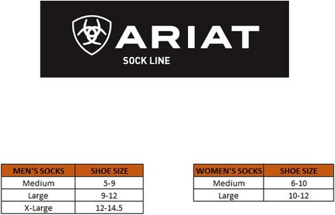 ARIAT Men's Cotton 3-Pair Pack Arch Support Reinforced Mid-Calf Socks in Saudi Arabia