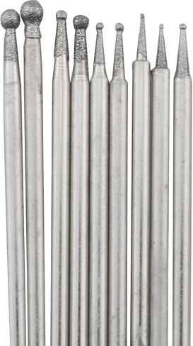 CHENJIN Ball shaped Round Head Jade Carving Tool Polishing Jade Carving Diamond (Pack of 13) in Saudi Arabia
