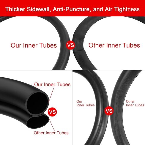 16 Inch Bike Tire and Inner Tube Fits for 16 x 1.75/1.95/2.10/2.125 Kid Bicycle, Baby Stroller, Go Jogging, Double Stroller, RoyalBaby Kids Bike Tire Tubes in Saudi Arabia