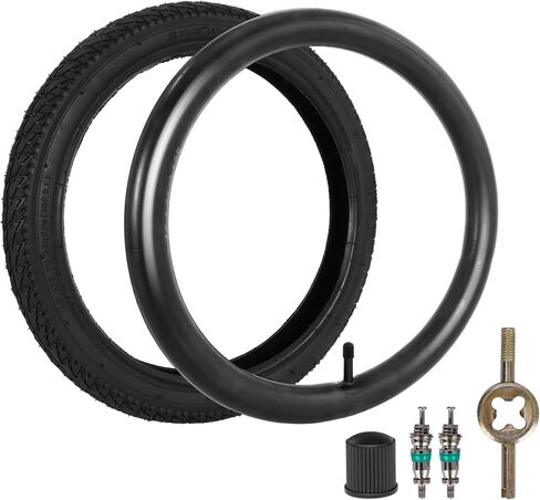 16 Inch Bike Tire and Inner Tube Fits for 16 x 1.75/1.95/2.10/2.125 Kid Bicycle, Baby Stroller, Go Jogging, Double Stroller, RoyalBaby Kids Bike Tire Tubes in Saudi Arabia