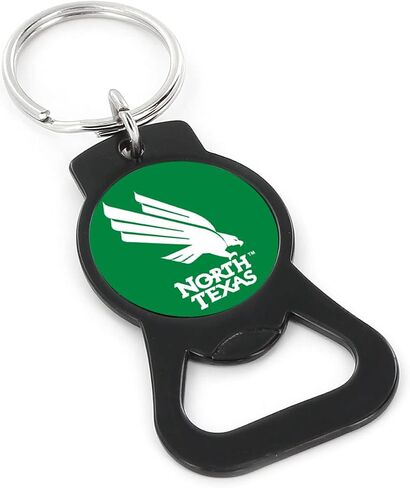 aminco NCAA unisex-adult Bottle Opener Keychain, Black in Saudi Arabia