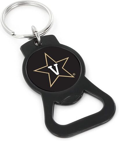 aminco NCAA unisex-adult Bottle Opener Keychain, Black in Saudi Arabia