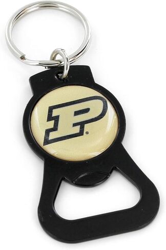 aminco NCAA unisex-adult Bottle Opener Keychain, Black in Saudi Arabia